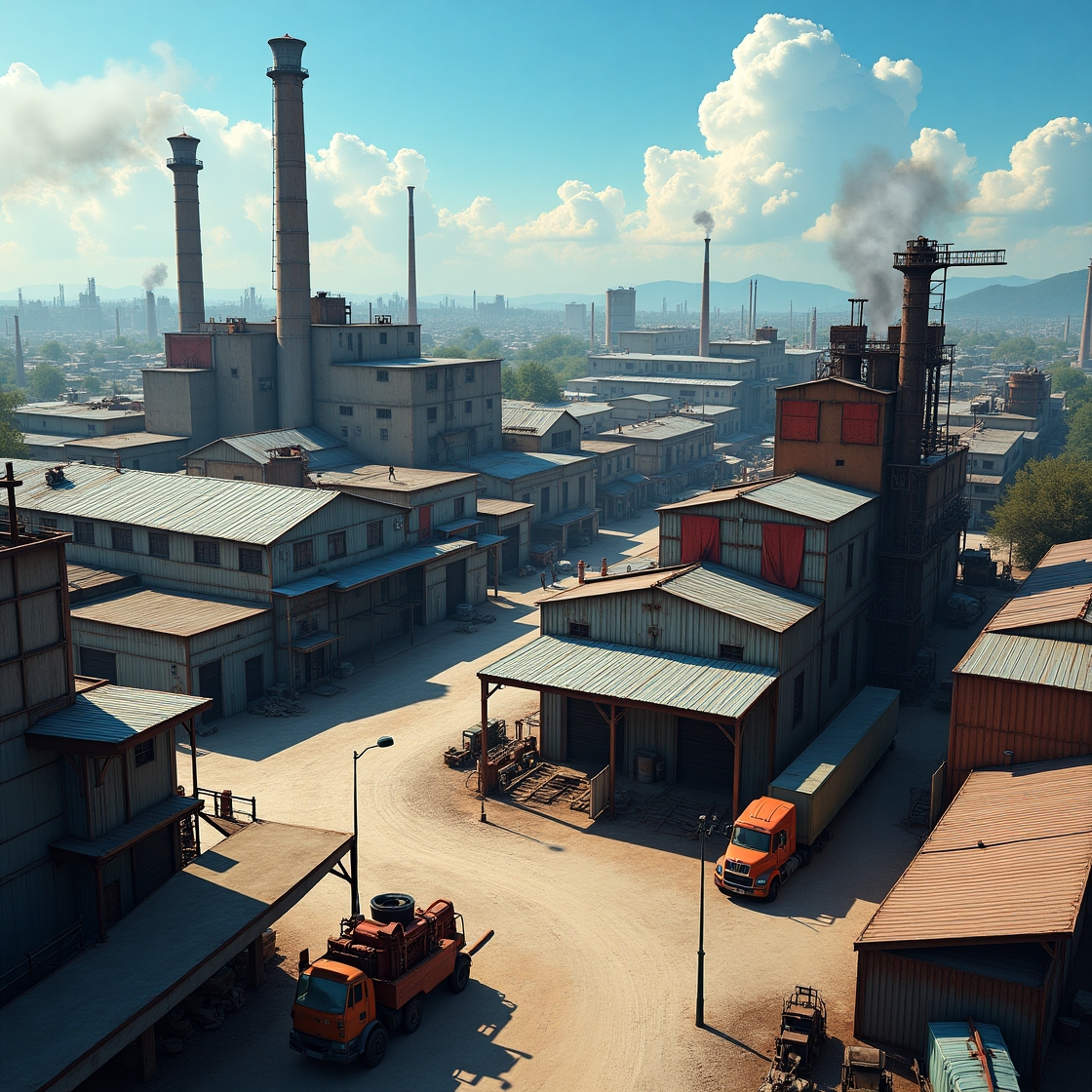 Complejo industrial en Ciudad del Este
